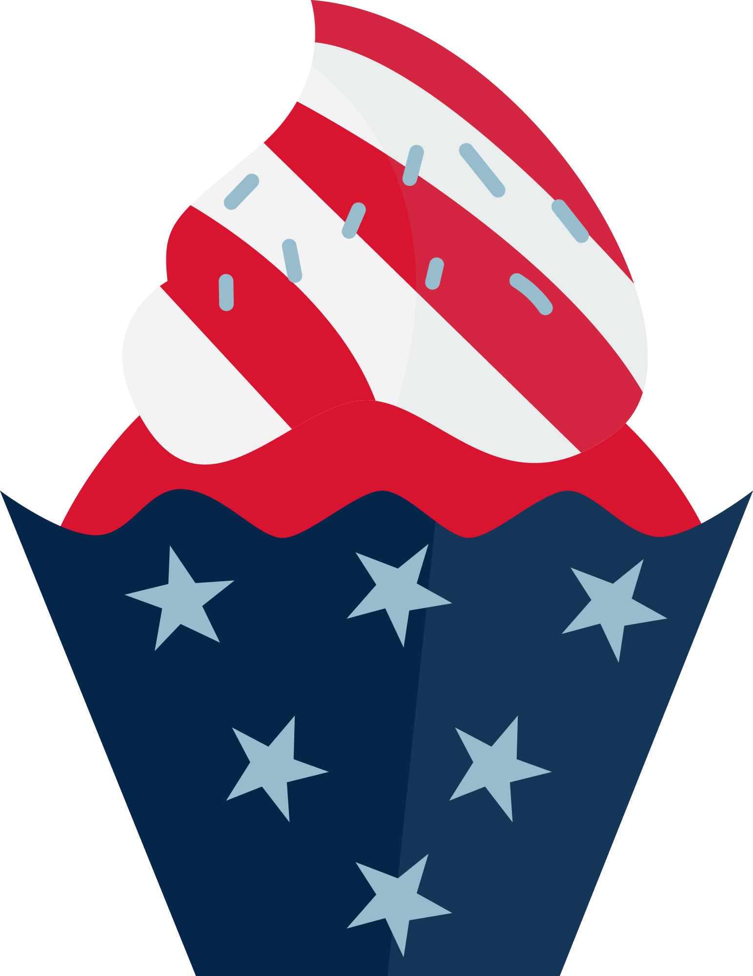 Preview for Patriotic-cupcake-illustration-fourth-of-sticker-d6d73