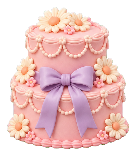 Preview for Garden Party Cake Sticker