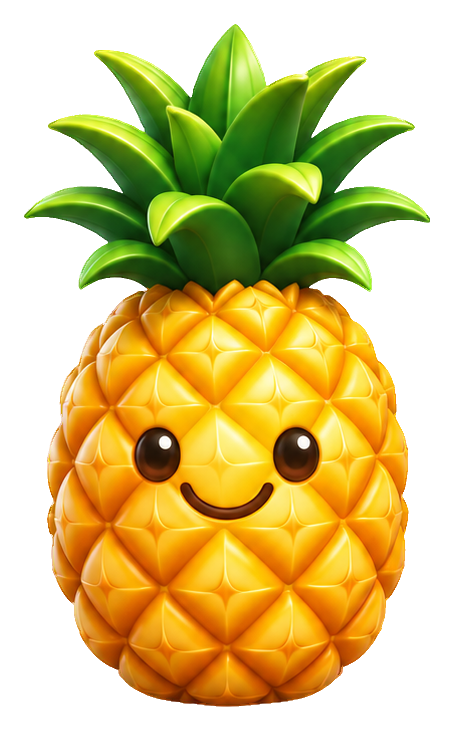 Preview for 3d Fruit Pals Pineapple Pal