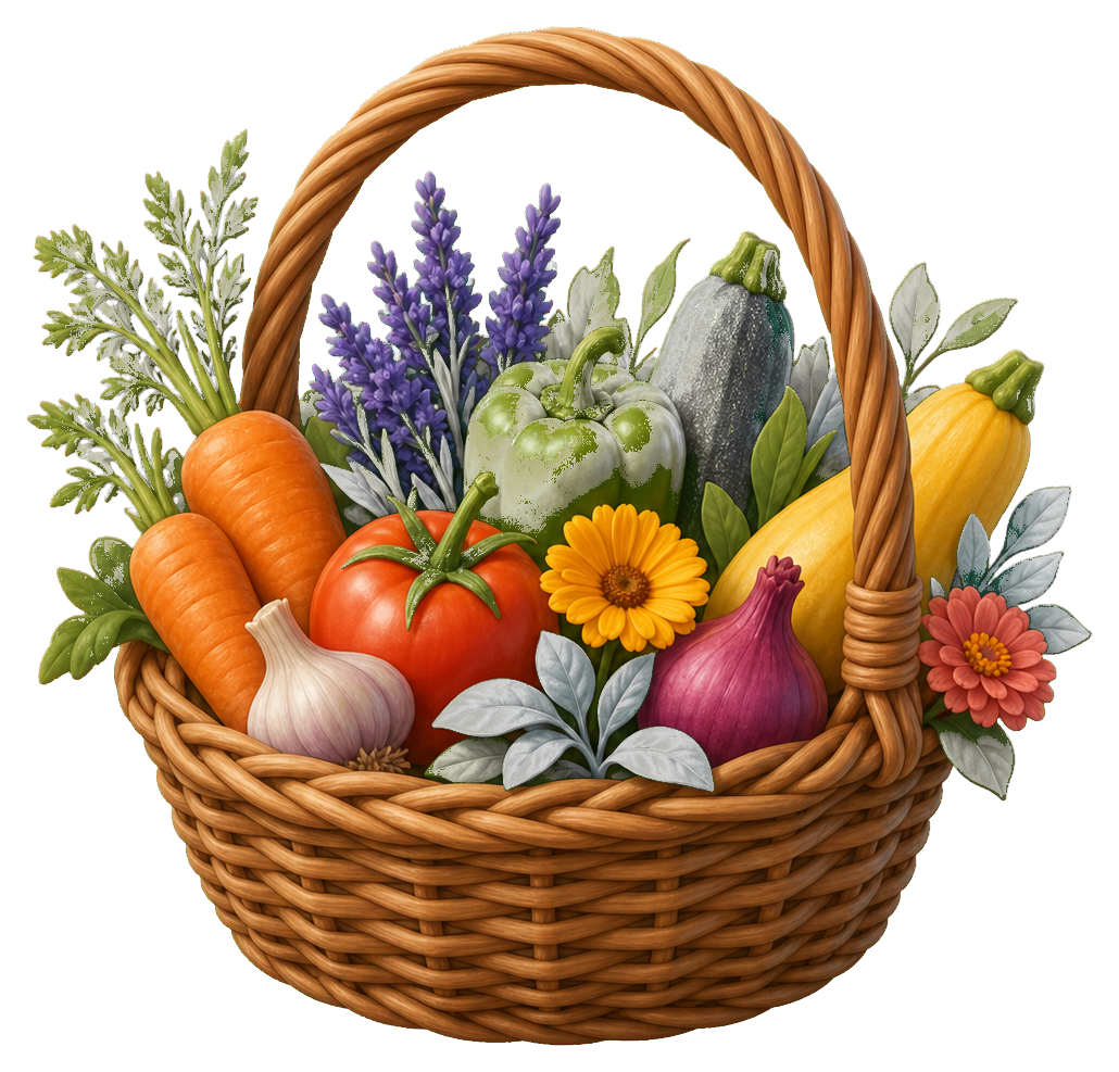 Preview for Garden Basket Harvest Sticker