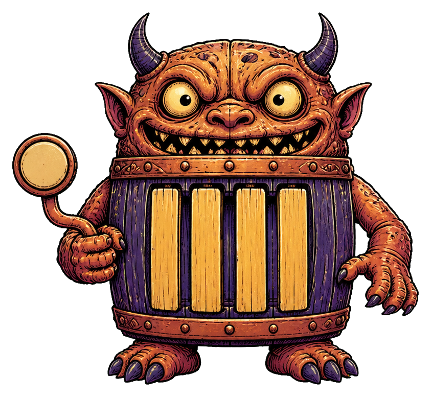 Preview for Barrel Organ Ogre Sticker
