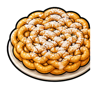 Preview for Funnel Cake Sticker