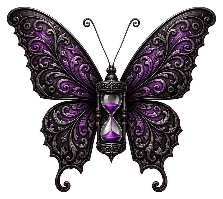 Preview for Hourglass Butterfly Sticker