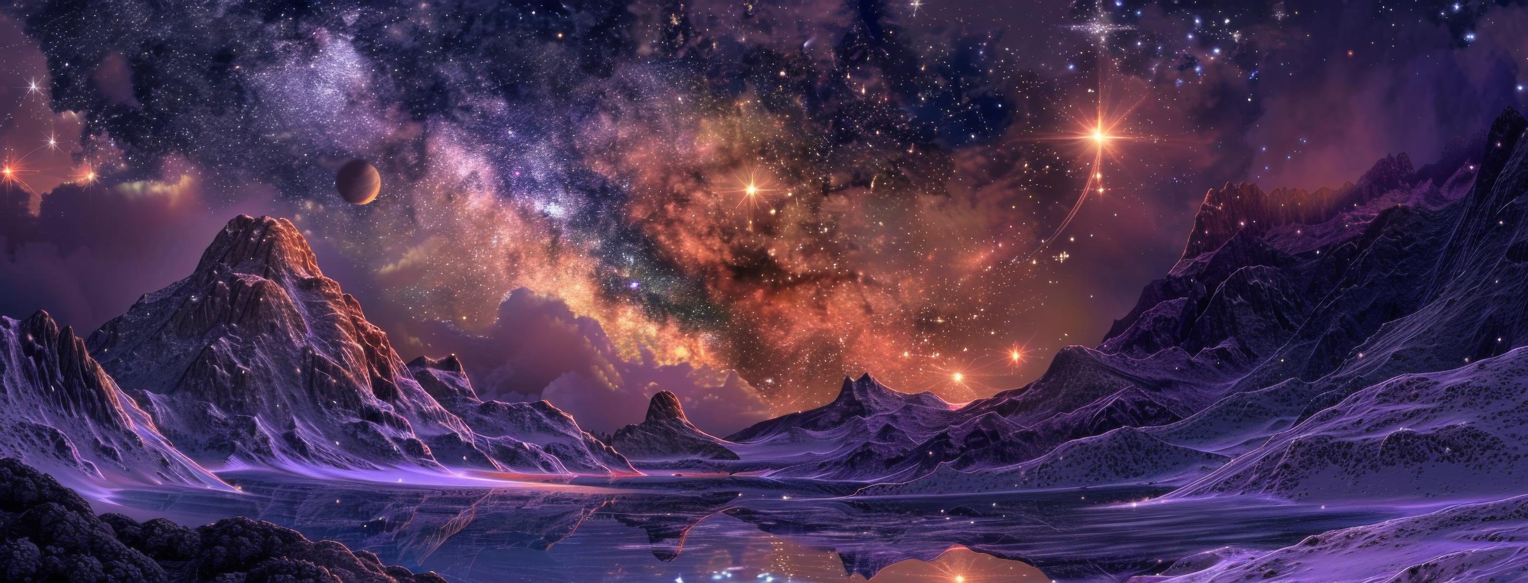 Preview for Galaxy-night-sky-over-mountains-astrophotography-cover-backgroun-0938a