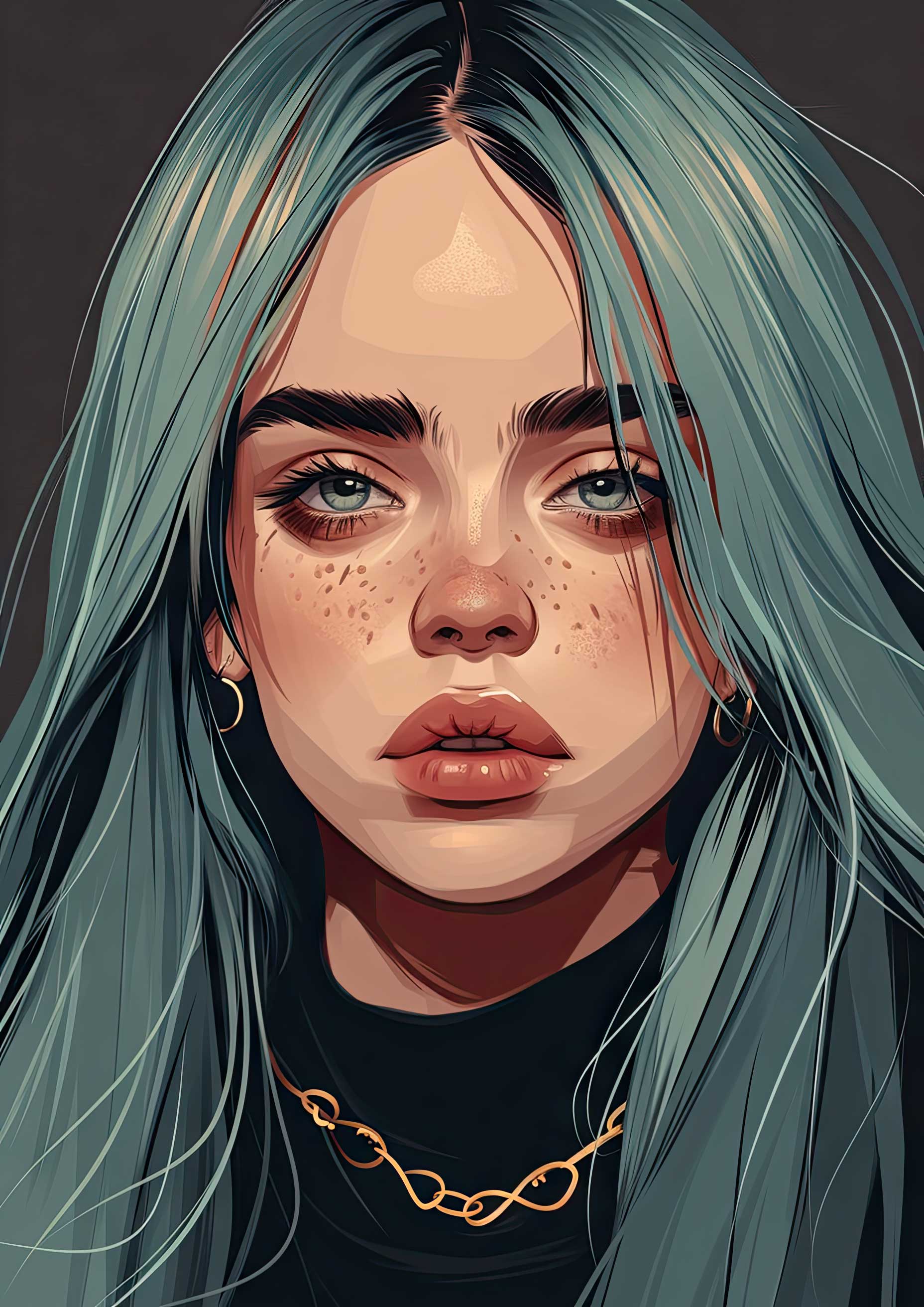 Preview for Digital-portrait-art-celebrities-background-4d9c2