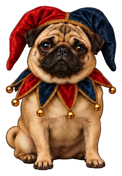 Preview for Court Jester Pug