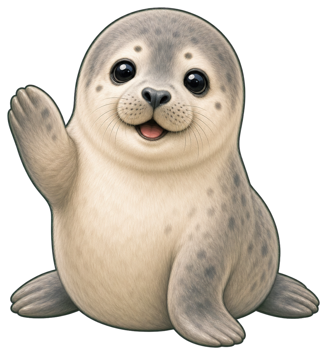 Preview for Harbor Seal Sticker