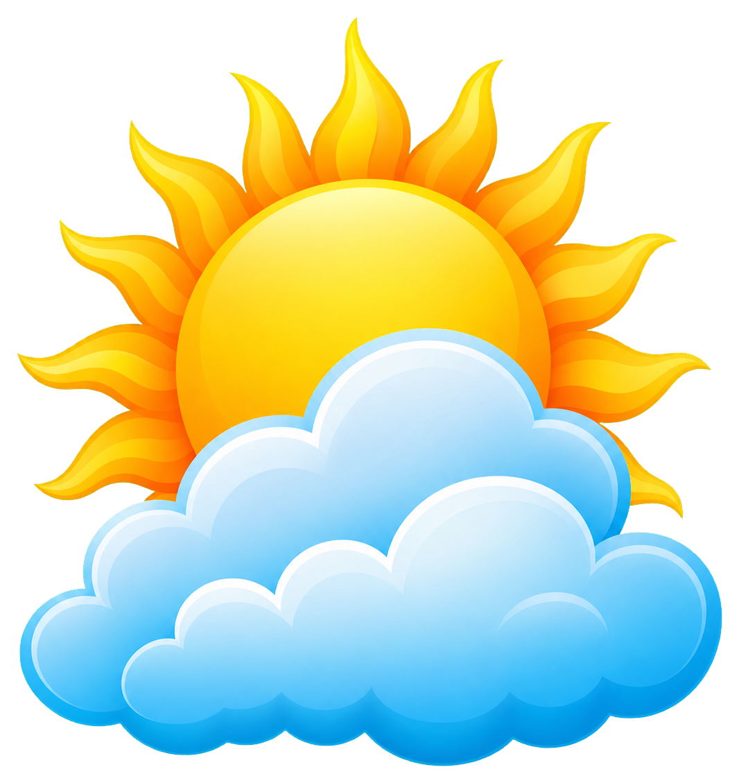 Preview for Sunny Cloud Weather Sticker