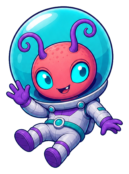 Preview for Anime Alien Creature Sticker