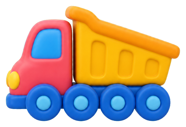 Preview for Toy Dump Truck Sticker