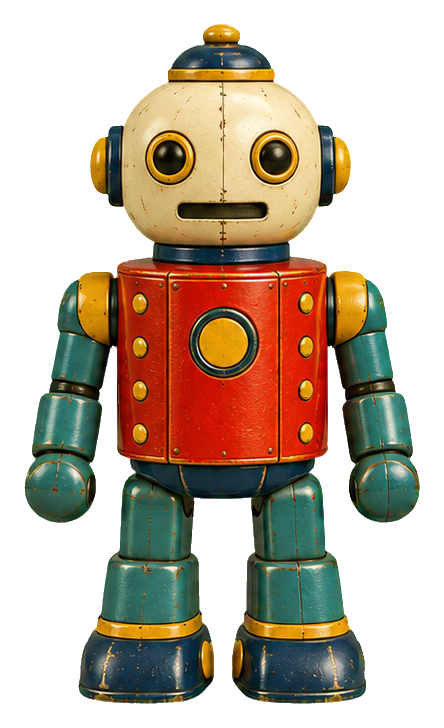 Preview for Tin Toy Robots Round Head