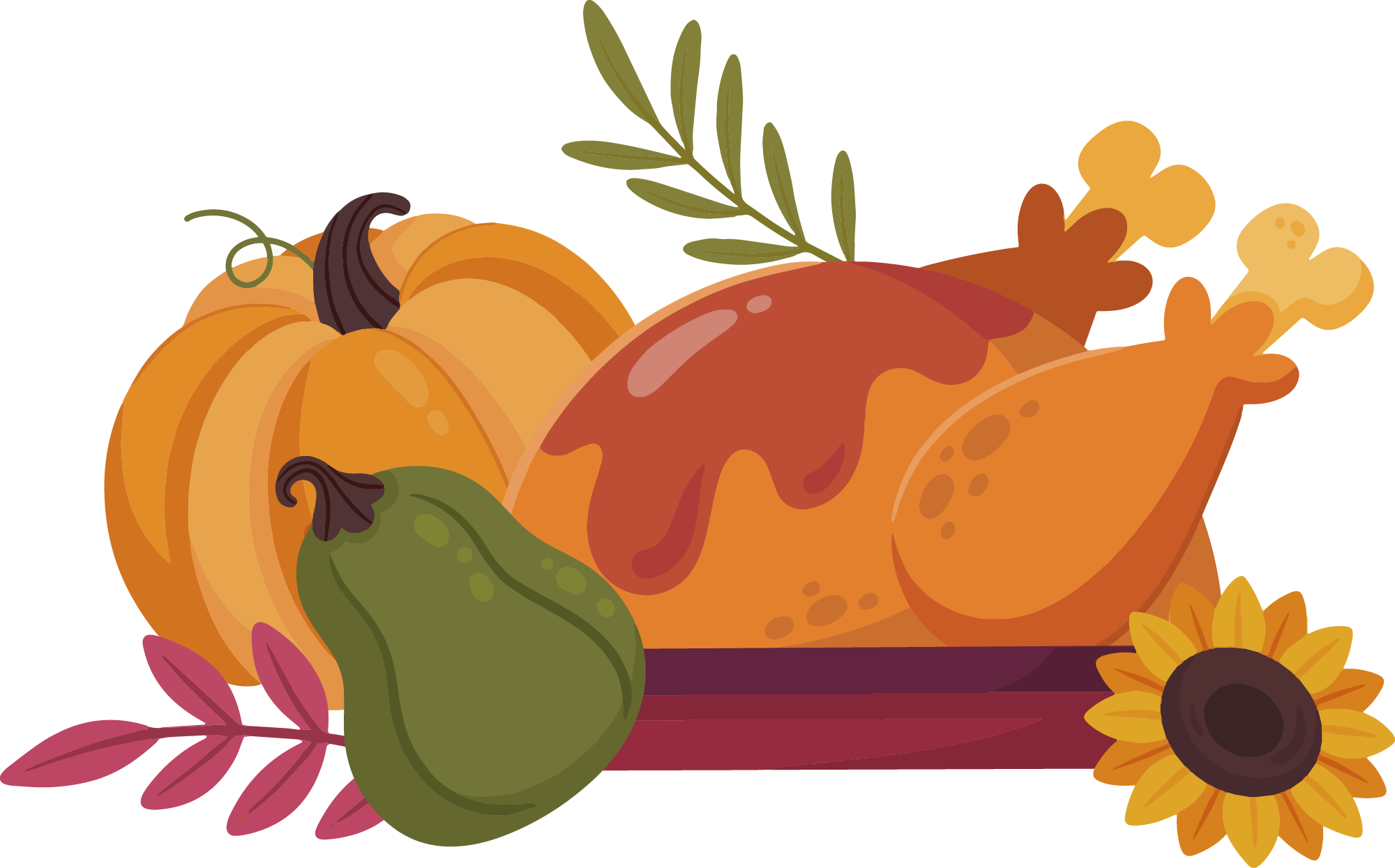 Preview for Thanksgiving-feast-illustration-sticker-3cad0