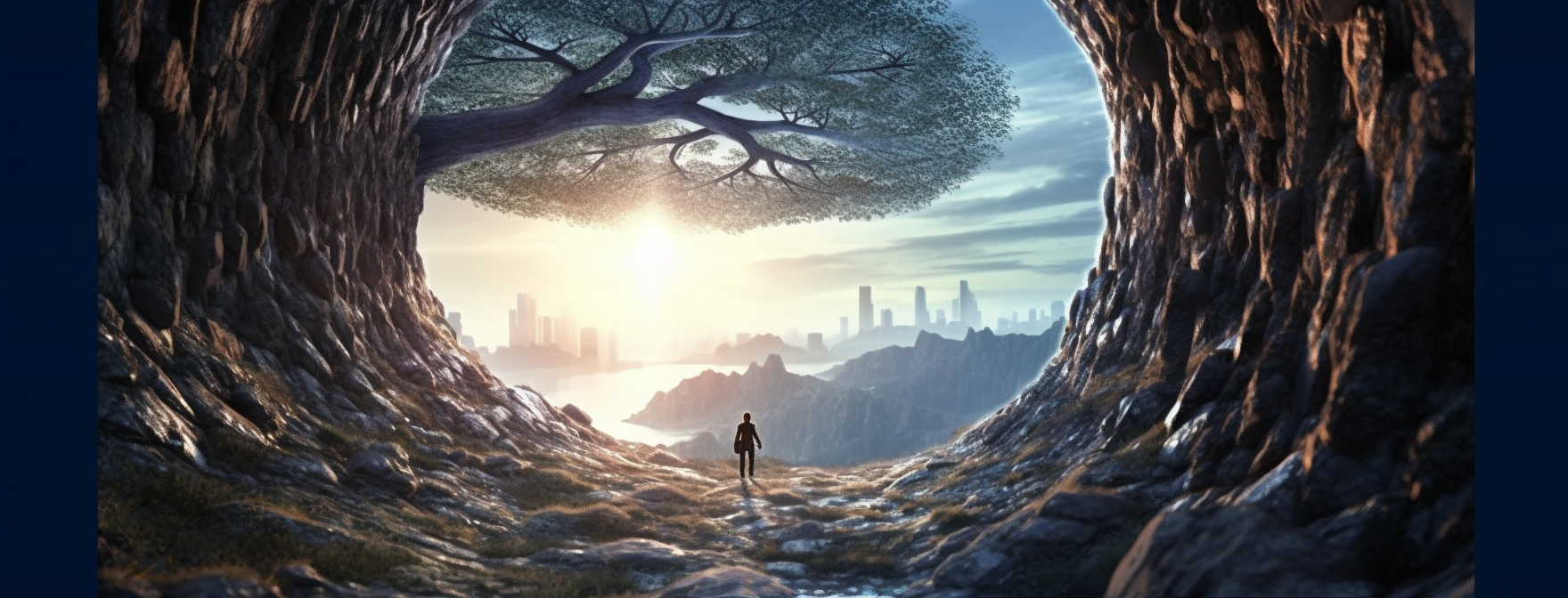 Preview for Surreal-tree-portal-art-ai-facebook-background-d5a1b