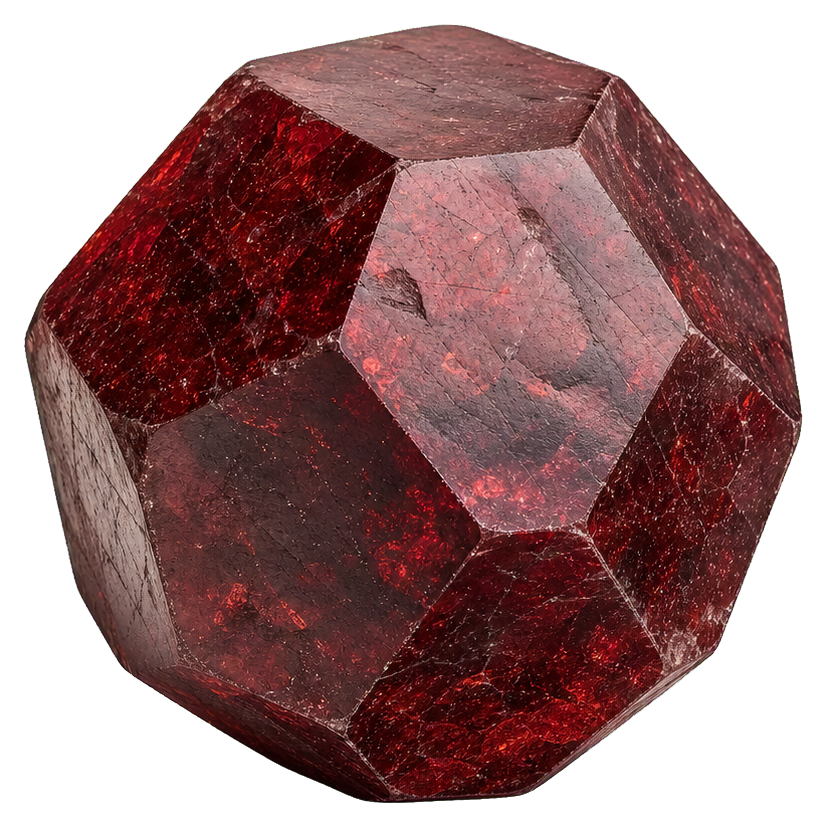 Preview for Garnet Dodecahedron Sticker Graphic