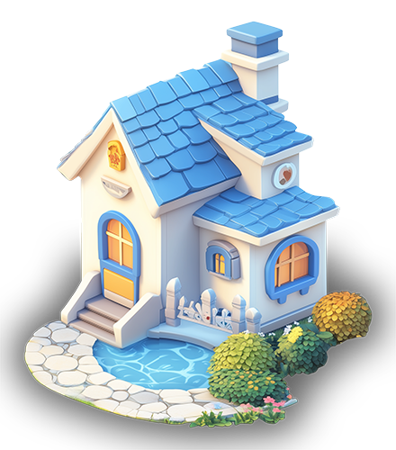 Preview for 3d-house-illustration-template-building-sticker-efda5
