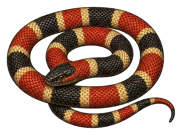 Preview for Coral Snake Sticker Graphic