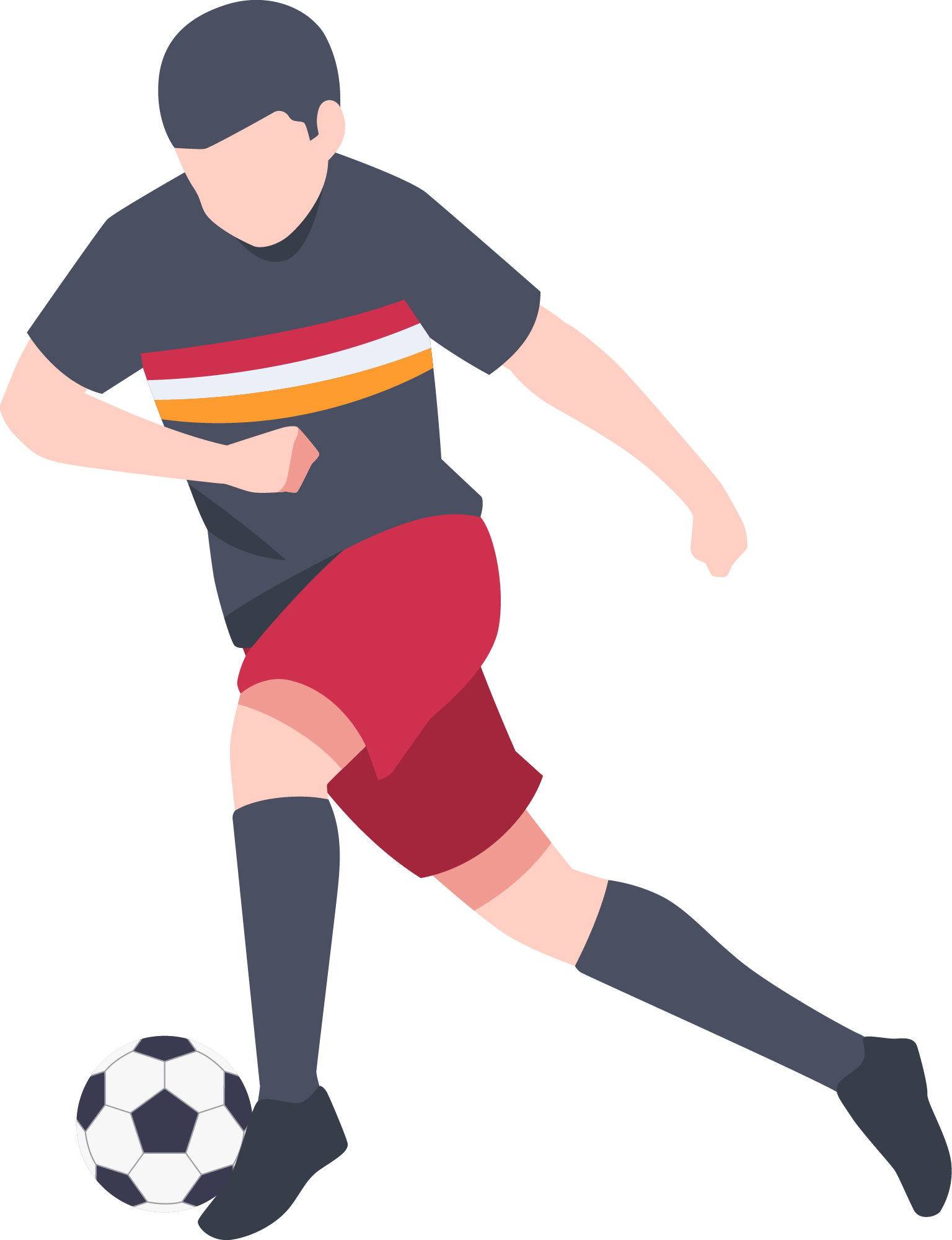 Preview for Soccer-player-kicking-ball-sticker-28bee