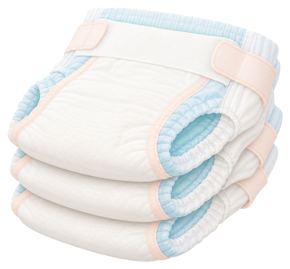 Preview for Diaper Sticker Graphic For Nursery Designs