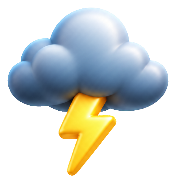 Preview for 3d Happy Weather Storm Cloud