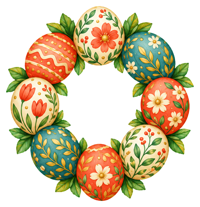 Preview for Easter Garden Egg Wreath