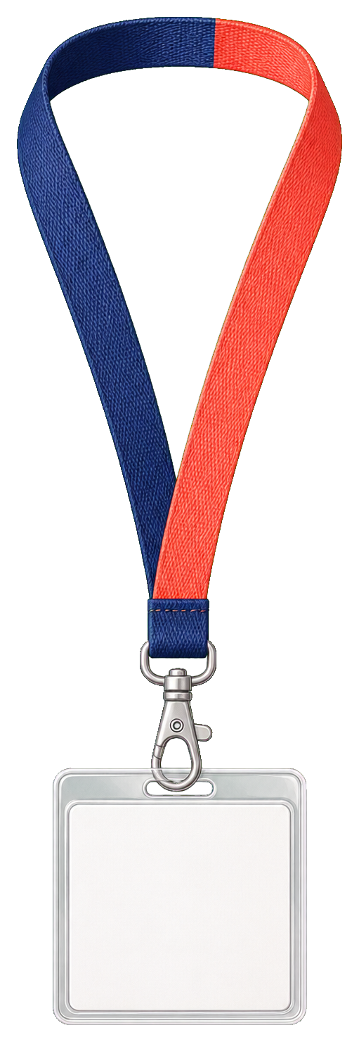 Preview for Teacher Lanyard Blank Sticker