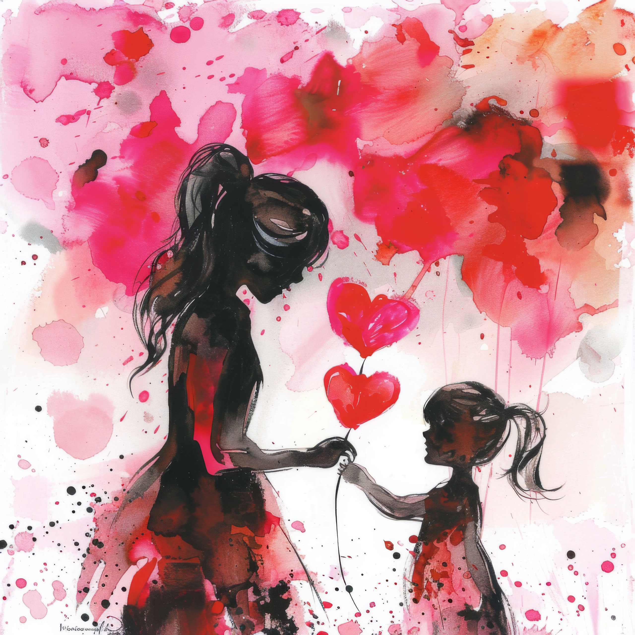 Preview for Mother-daughter-love-art-mothers-day-background-f2fc0