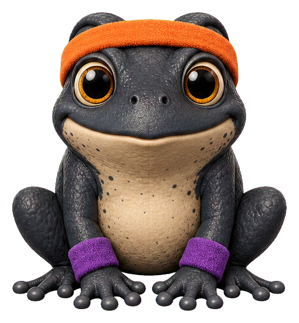 Preview for Basketball Frog Sticker