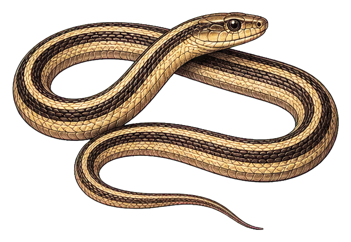Preview for Ribbon Snake Vintage Sticker