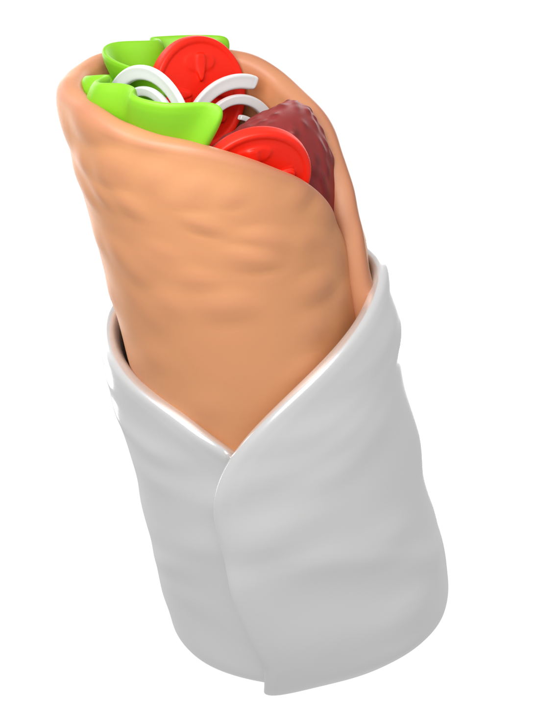 Preview for Cartoon-burrito-delight-food-sticker-9d6b7