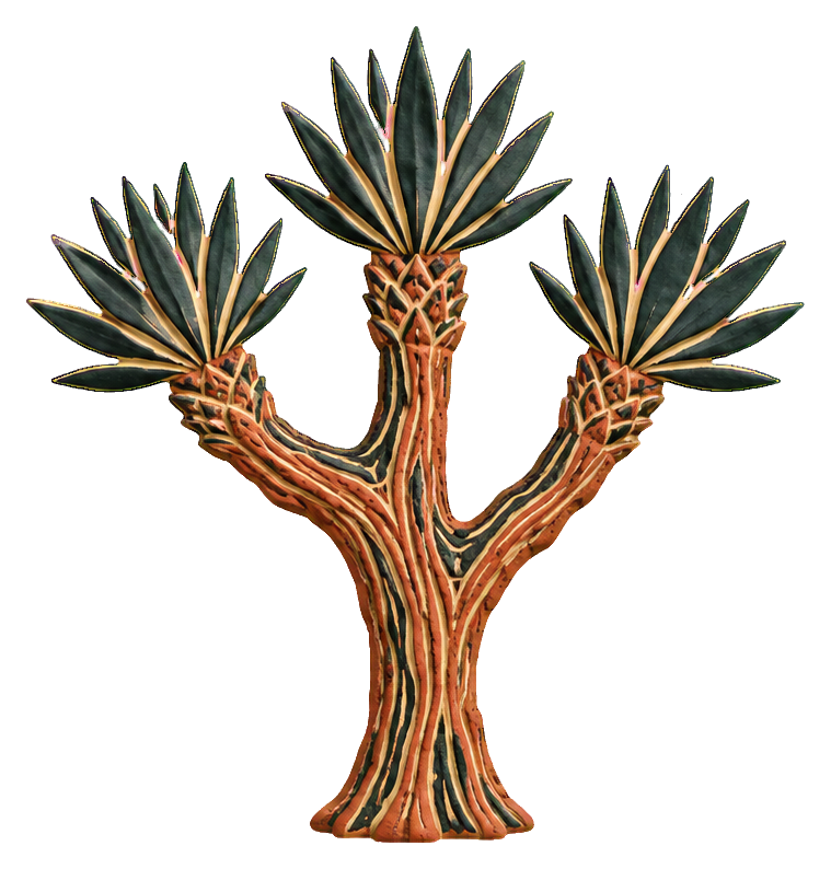 Preview for Sgraffito Desert Plants Joshua Tree