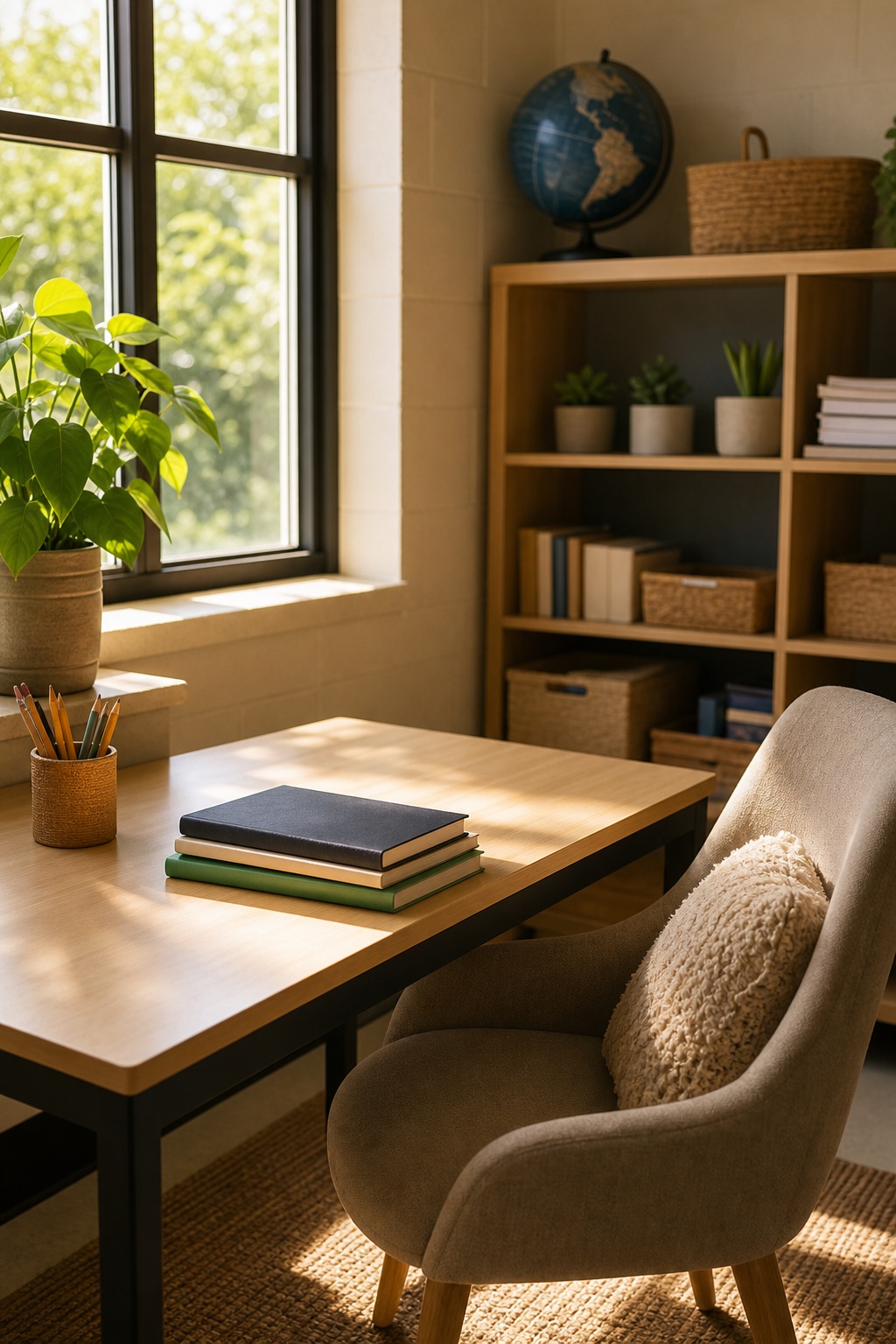 Preview for Quiet Classroom Study Space Background