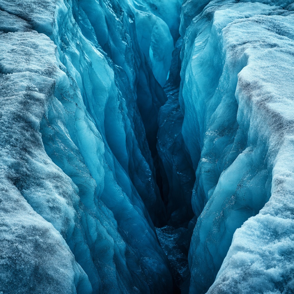 Preview for Glacier Crevasse Texture Background