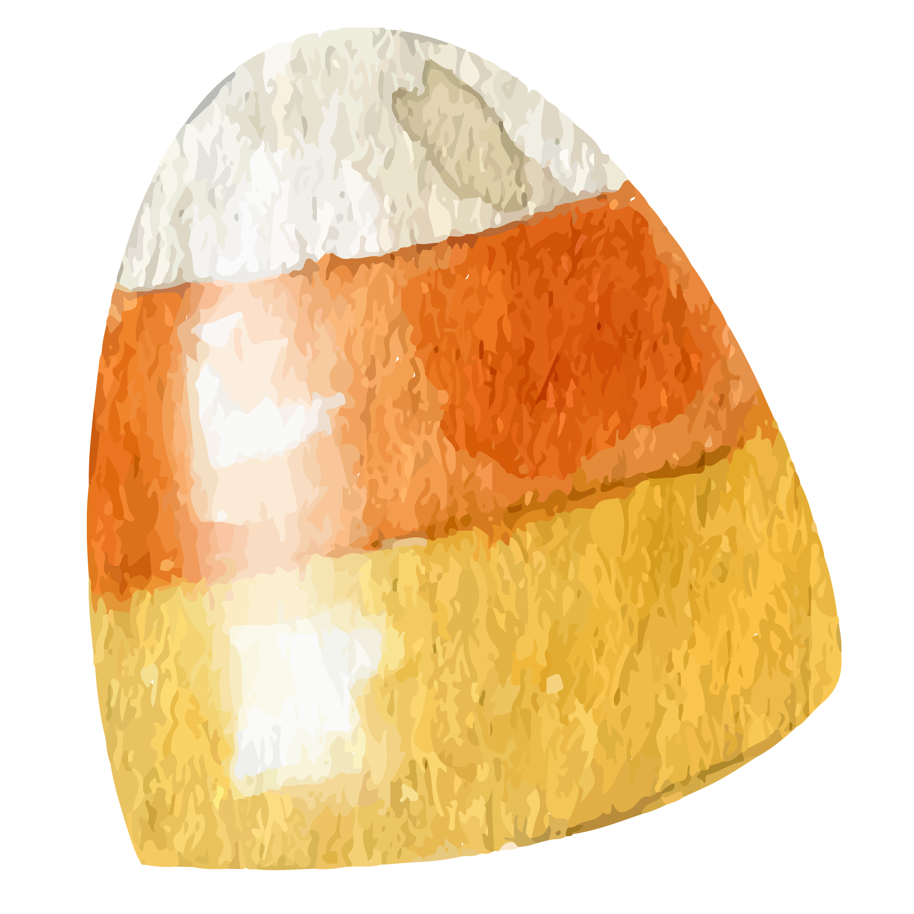 Preview for Candy-corn-halloween-treat-halloween-watercolor-sticker-4ce05