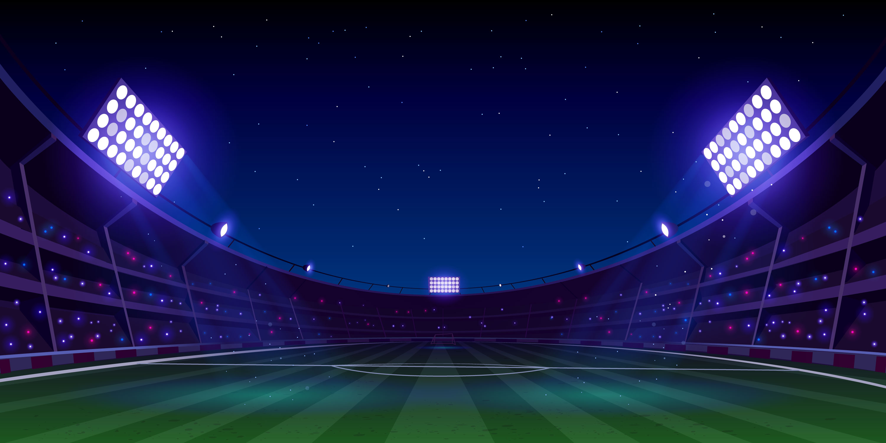 Preview for Nighttime-stadium-floodlights-soccer-background-d4e97