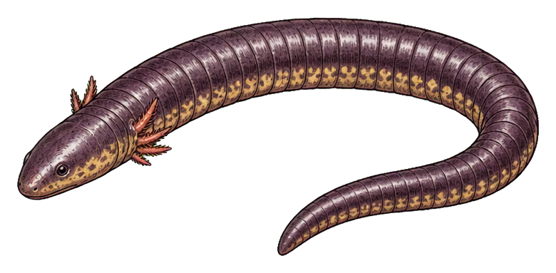 Preview for Caecilian Vintage Sticker Graphic