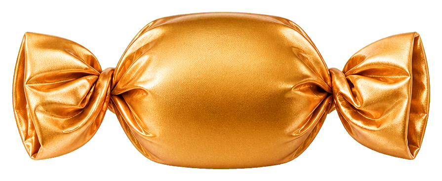 Preview for Opaque Gold Butterscotch Candy Sticker