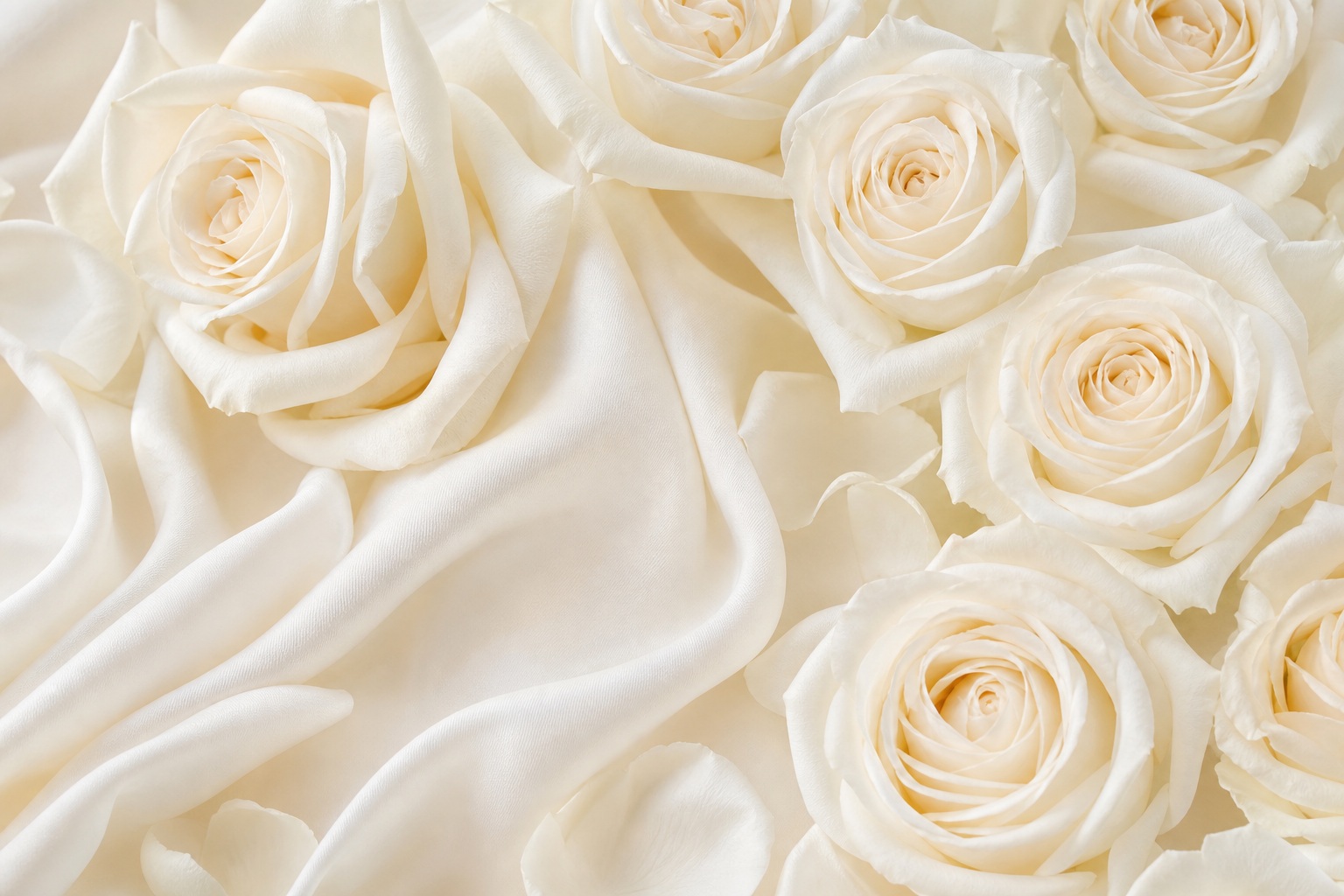 Preview for Ivory Rose Wedding Floral Background