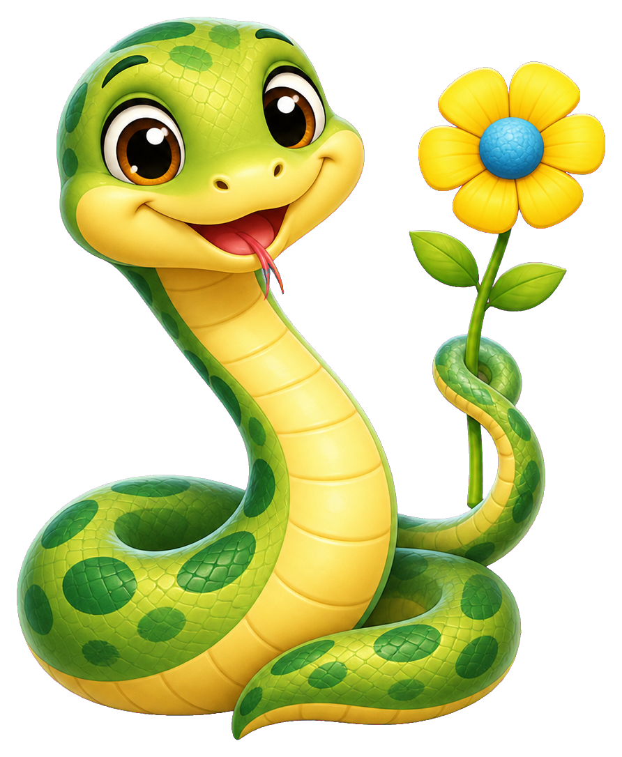 Preview for Snake Flower Sticker Graphic