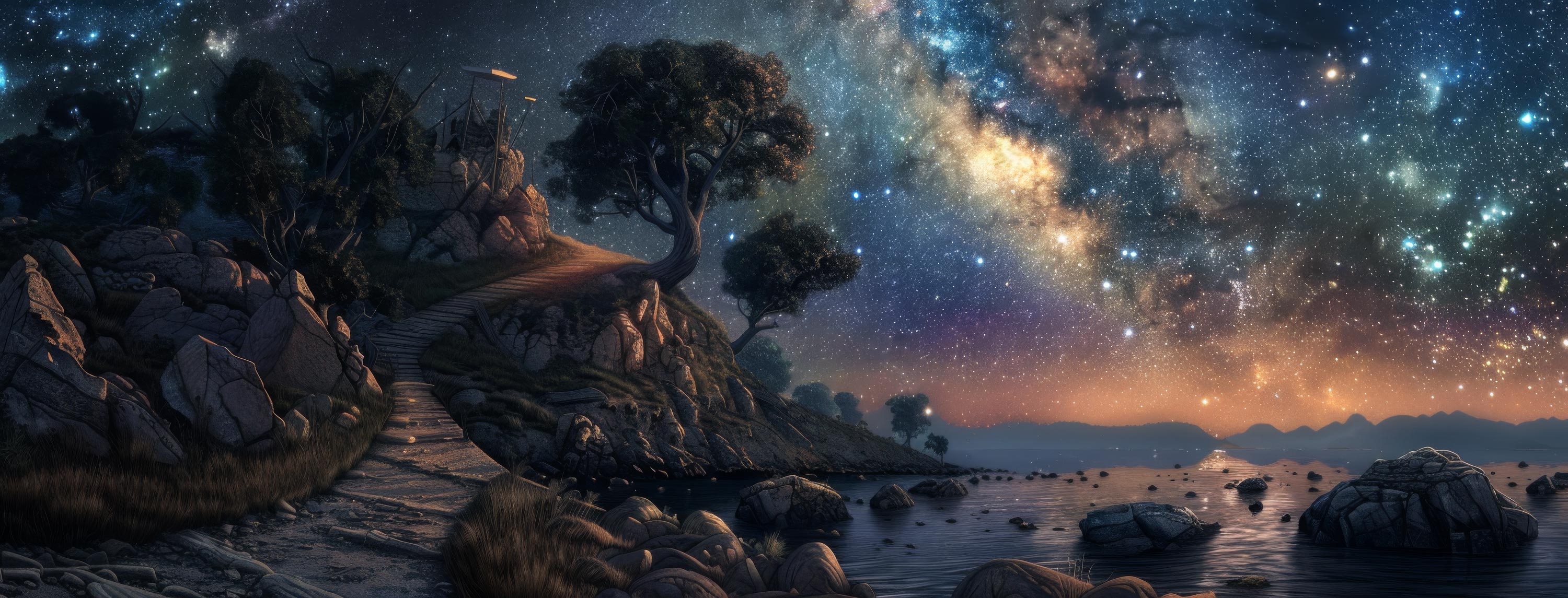 Preview for Night-sky-rocky-landscape-astrophotography-cover-background-58a6d