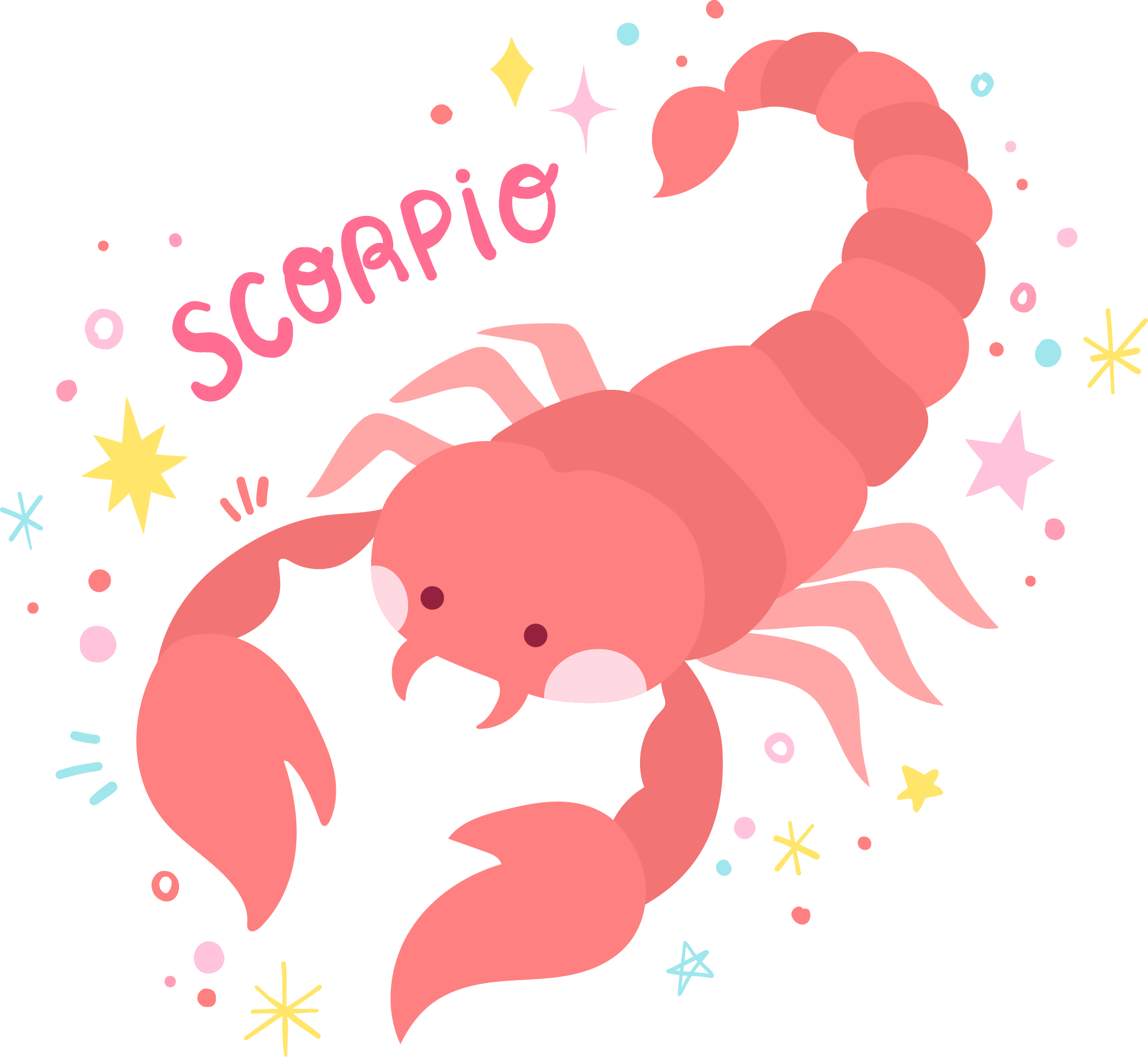 Preview for Scorpio-zodiac-illustration-sticker-50ec7