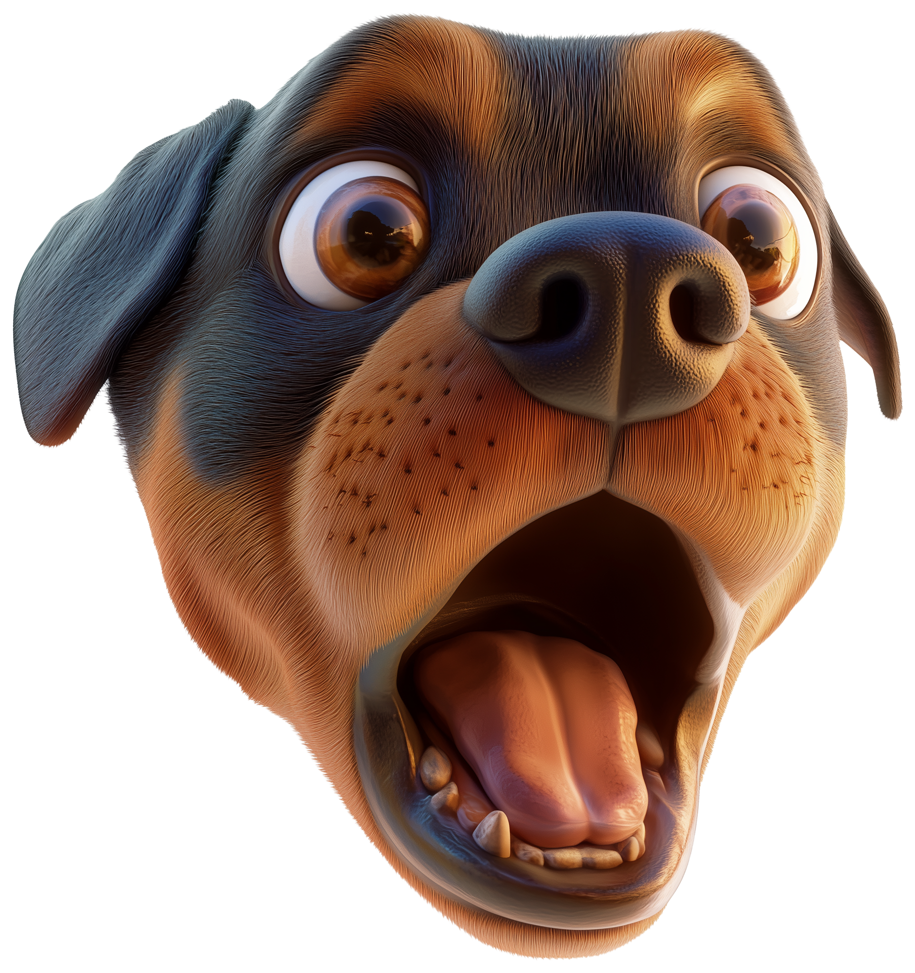 Preview for Cute Dog Emoji Sticker