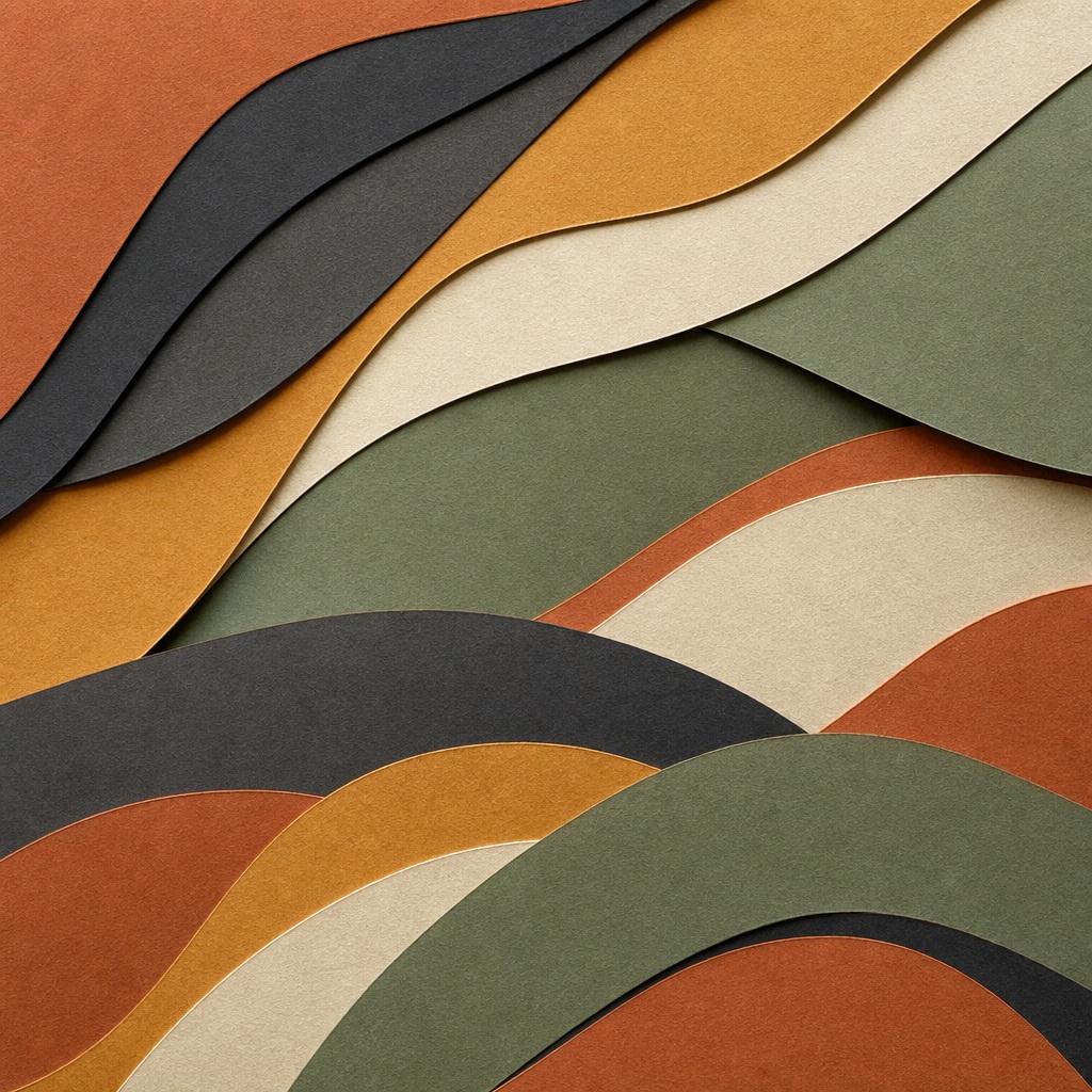 Preview for Earth Modern Paper Cut Background