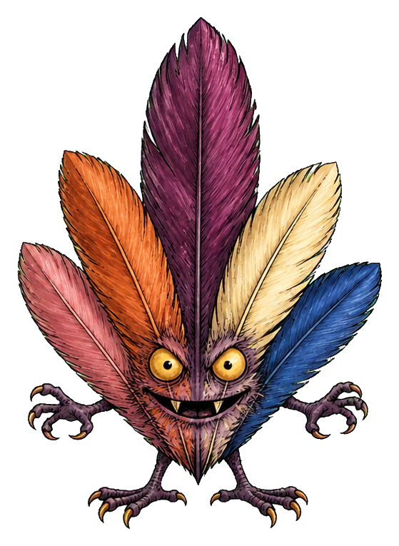 Preview for Quill Quasit Monster Sticker