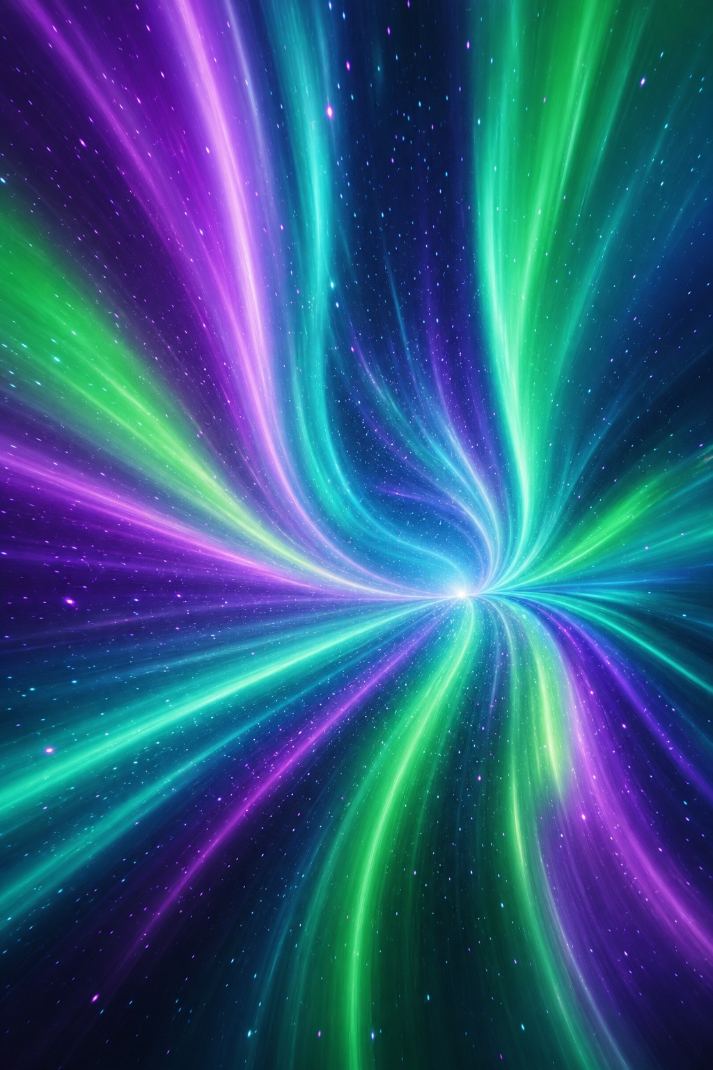 Preview for Aurora Light Tunnel Stock Background