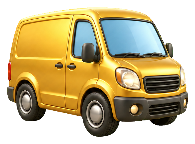 Preview for 3d Tiny Vehicles Delivery Van