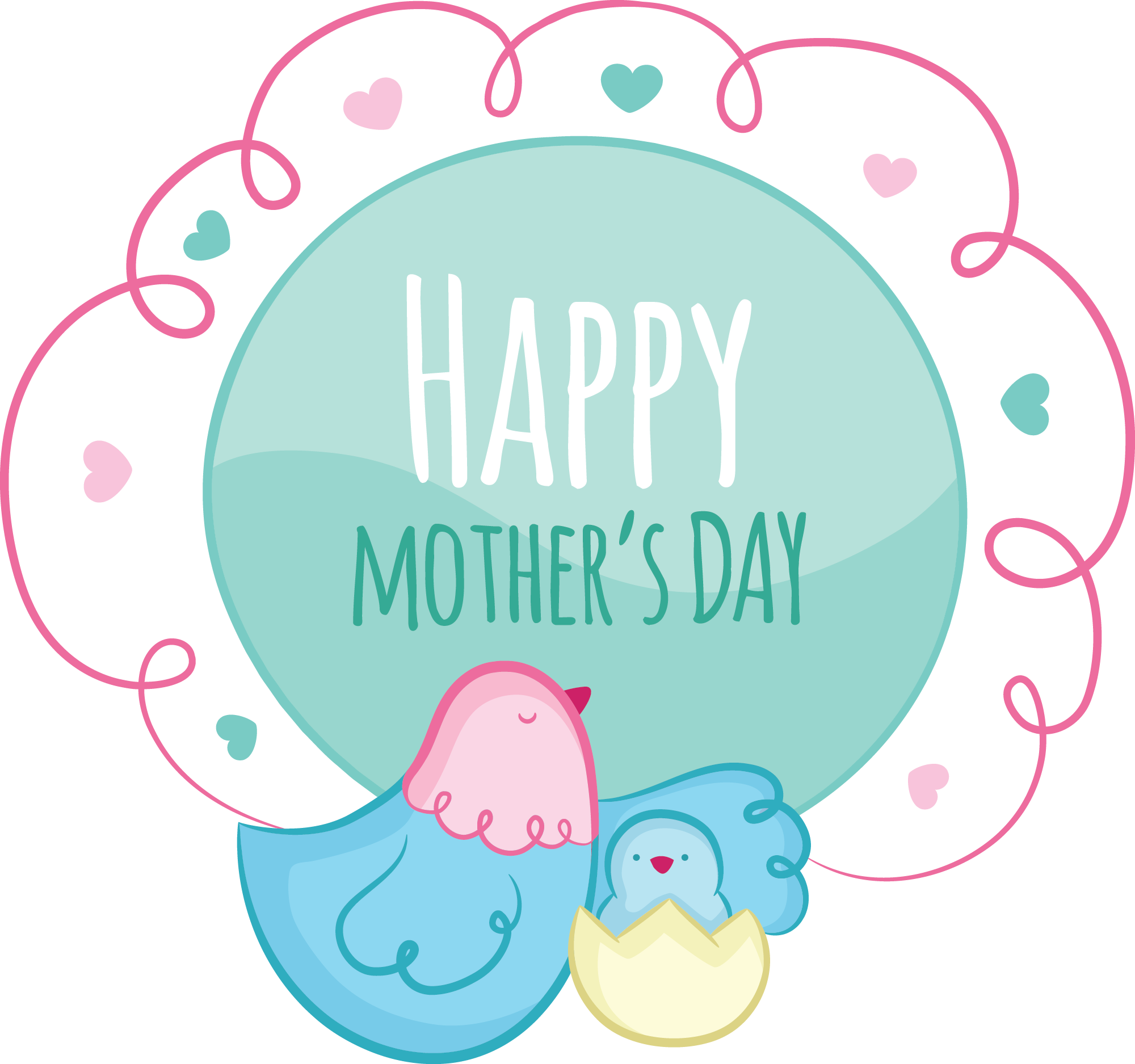 Preview for Happy-mothers-day-chicks-sticker-4f9cc