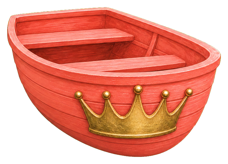 Preview for Boat Crown Sticker
