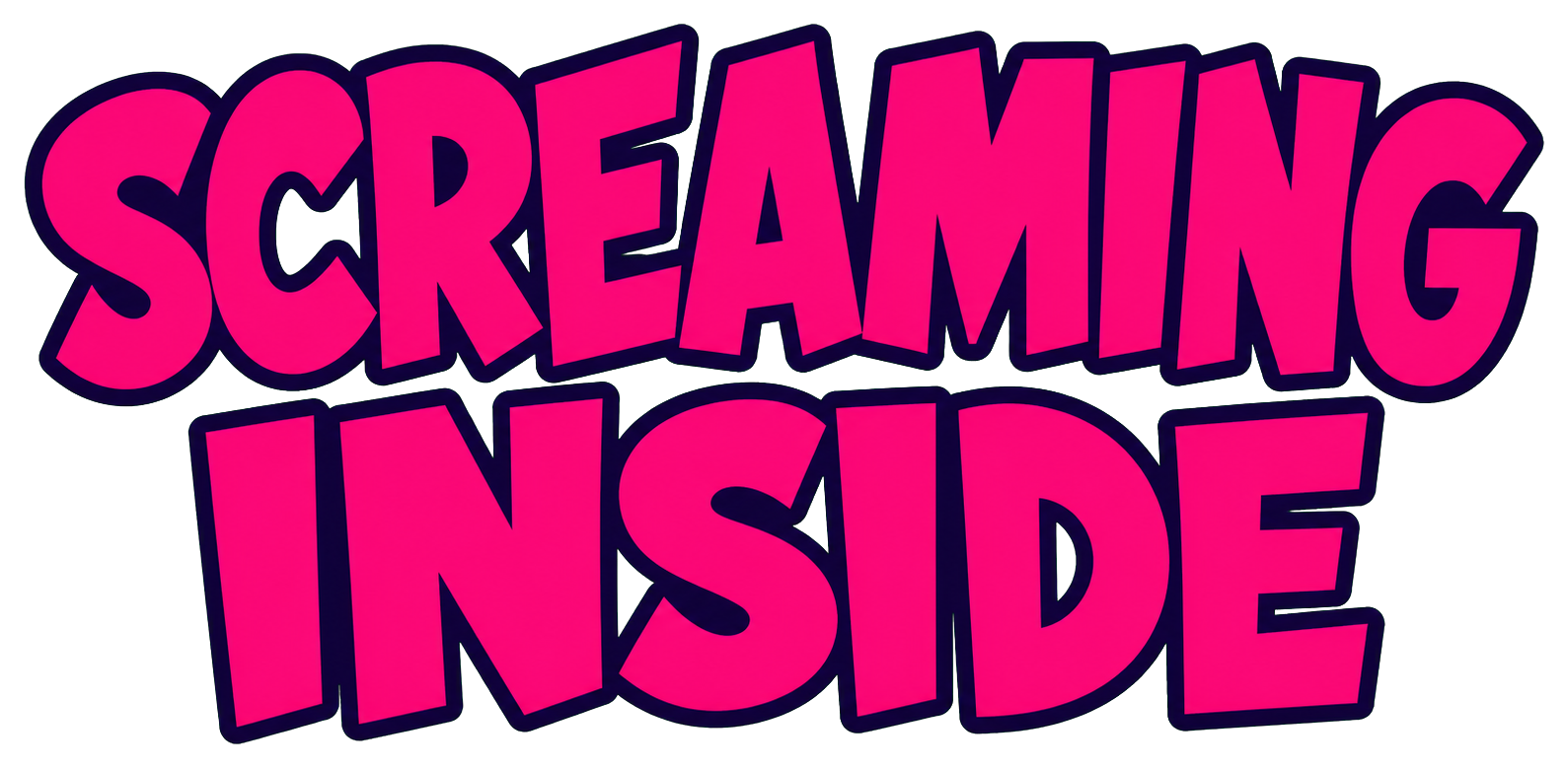 Preview for Screaming Inside Sticker