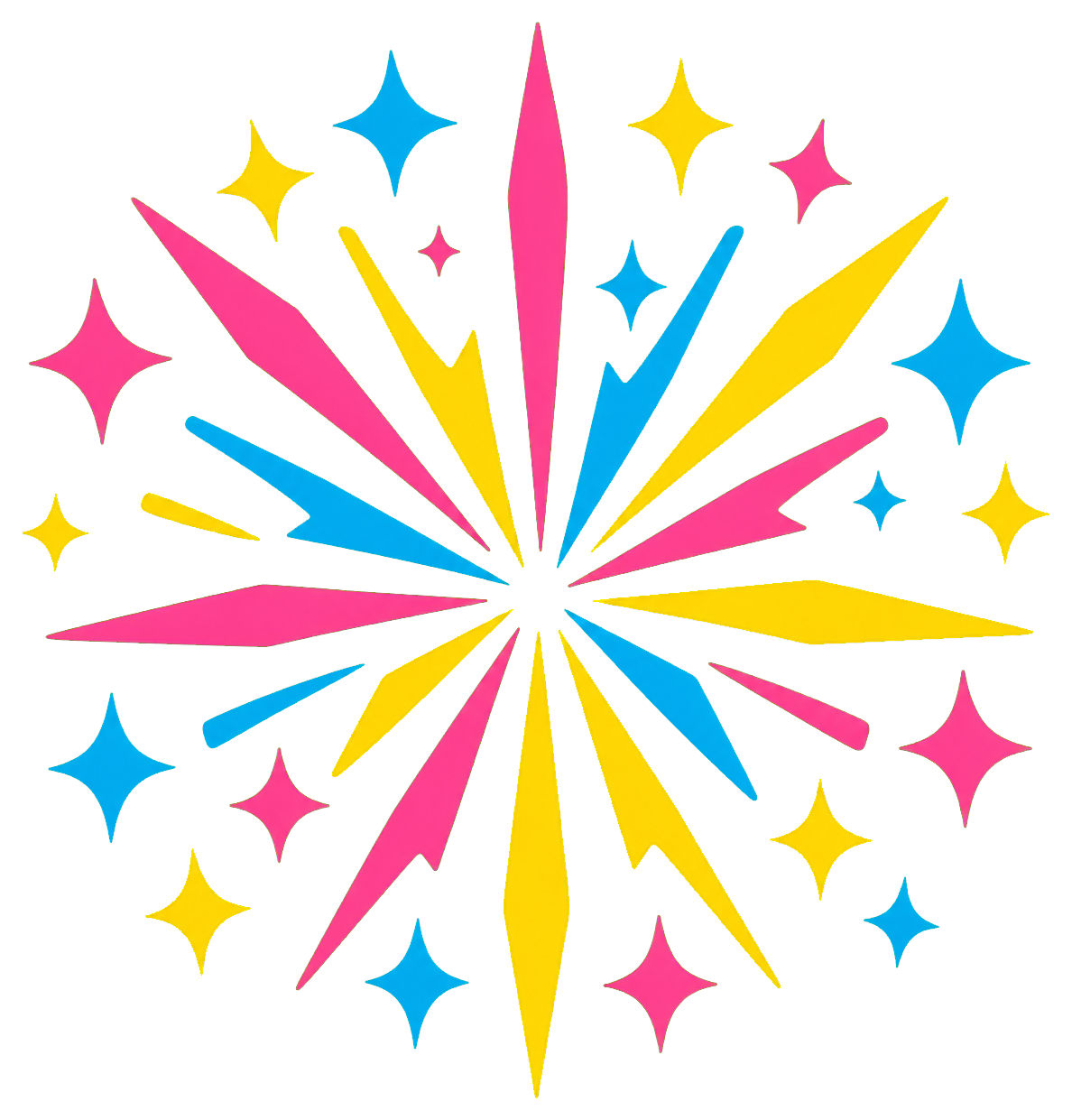 Preview for Pan Pride Sparkle Sticker