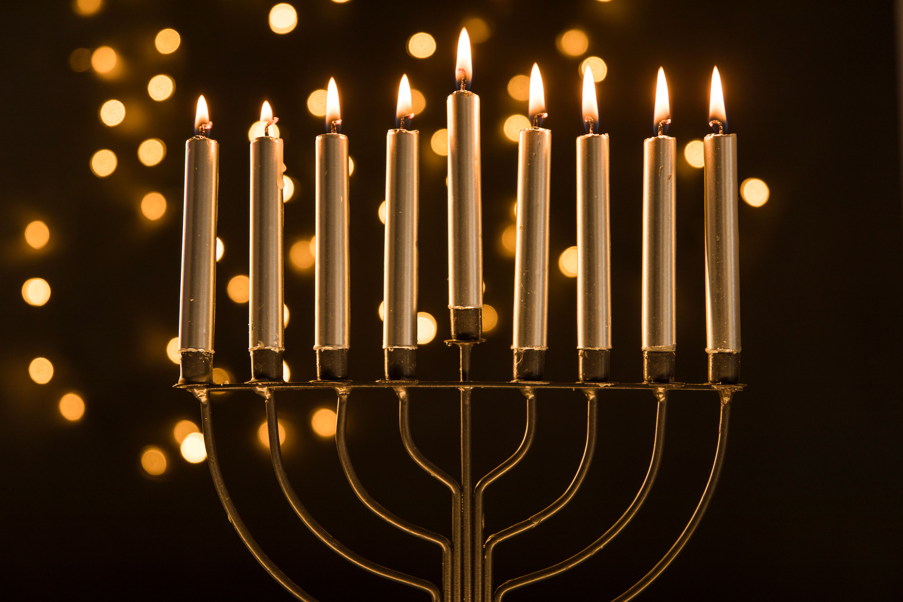 Preview for Hanukkah-menorah-candles-background-88938